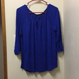 Cobalt blouse
